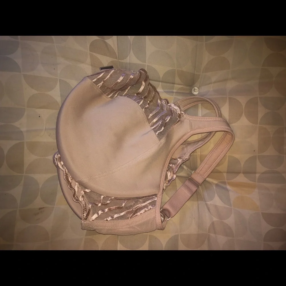 SOLD!🥳Paramour Angie Front Silver Hook Closure Minimizer Bra 34H - Picture 8 of 14